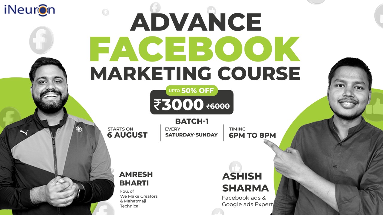 Advance Facebook Marketing Course in Hindi | Marketing